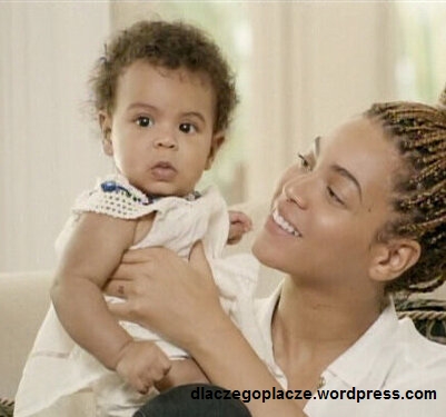 Szczęśliwa Beyonce z córeczką Blue Ivy 